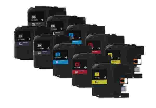 Brother LC103 (Replaces LC101) High-Yield Compatible Ink Cartridge 10-Pack Combo